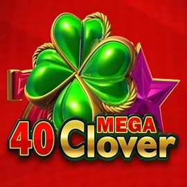40 Mega Clover logo by Amusnet Interactive at Casina Casino
