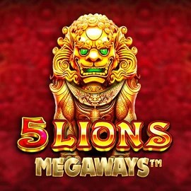 5 Lions Megaways by Pragmatic Play, showcased at casinacasinoo.eu – game logo