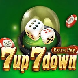 7up 7 down slot logo by TaDa Gaming at Casina Casino