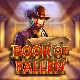 Book Of Fallen online game logo by Pragmatic Play on casinacasinoo.eu
