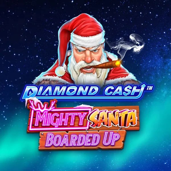 Play the Diamond Cash Mighty Santa Boarded Up slot by Greentube on Casina Casino