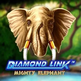 Diamond Link Mighty Elephant slot logo by Novomatic at Casina Casino