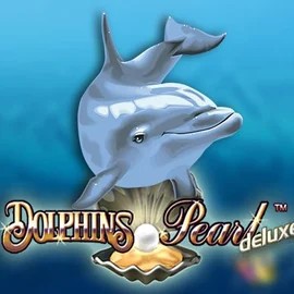 Dolphins Pearl Deluxe logo by Novomatic at Casina Casino