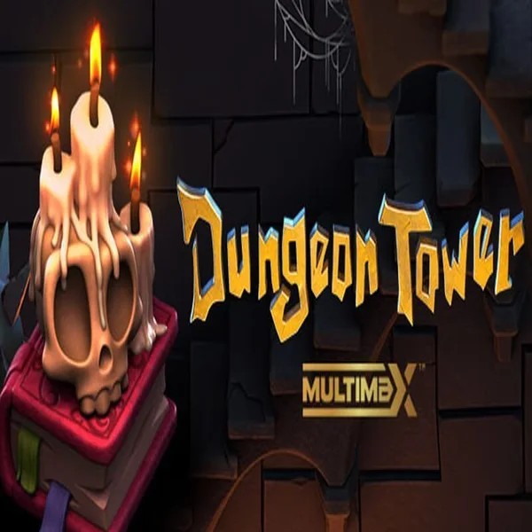 Official Slots logo: Dungeon Tower by Peter & Sons at Casina Casino
