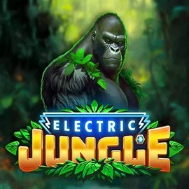 Electric Jungle slot logo by Atomic Slot Lab at Casina Casino