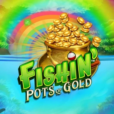 Fishin Pots Of Gold logo by Gameburger Studios at Casina Casino