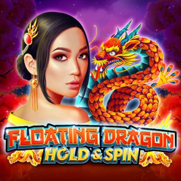 Floating Dragon slot logo by Pragmatic Play at Casina Casino