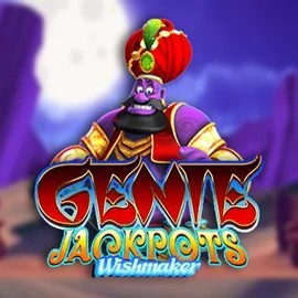 Genie Jackpots Wishmaker online game logo by Blueprint Gaming on casinacasinoo.eu
