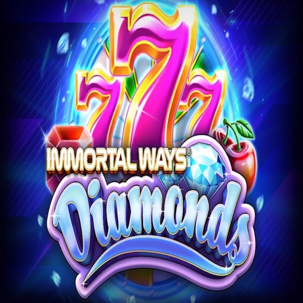 Immortal Ways Diamonds slot logo by RubyPlay at Casina Casino
