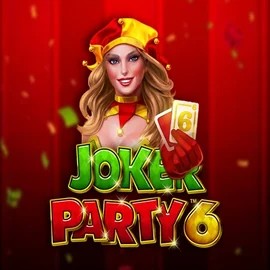 Joker Party 6 online game logo by Greentube on casinacasinoo.eu
