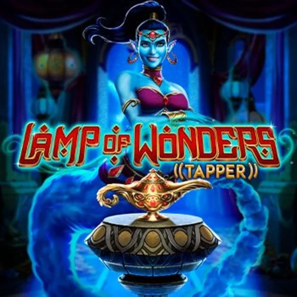 Lamp Of Wonders Tapper by Greentube, showcased at casinacasinoo.eu – game logo