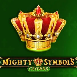 Mighty Symbols Crowns online game logo by Wazdan on casinacasinoo.eu
