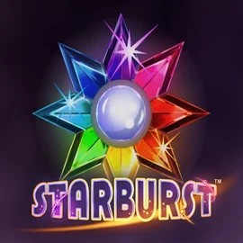 Starburst slot icon by NetEnt, available at Casina Casino
