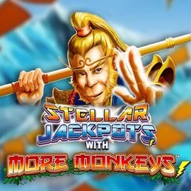Stellar Jackpots with More Monkeys game by Lightning Box Game – logo hosted on Casina Casino