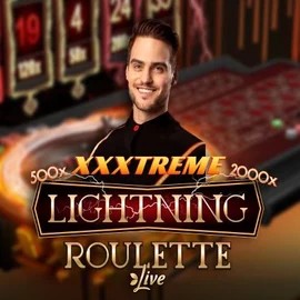 XXXtreme Lightning Roulette slot visual from Evolution available on casinacasinoo.eu